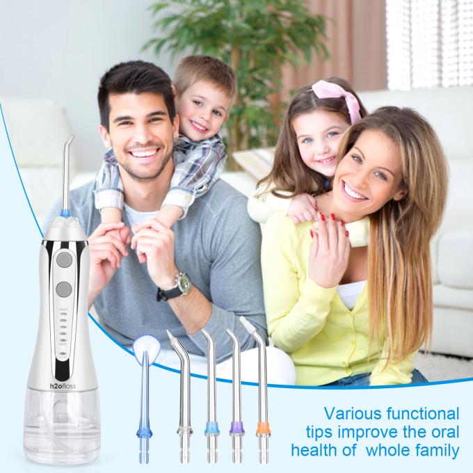 Ultraflosser 20-110psi Ultrasonic Water Flosser ODM With 0.3L Water Tank