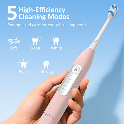 acheter Brosse à dents électrique intelligente mince pour adultes, rechargeable, 3 modes de brossage, minuterie de 2 minutes online manufacture