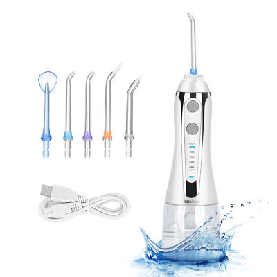 ซื้อ เครื่องฉีดน้ำทำความสะอาดฟันแบบไร้สาย ABS Professional Oral Irrigator หมุนได้ 360 องศา online manufacture