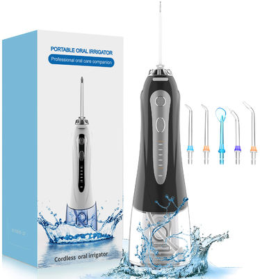 comprar Irrigador bucal eléctrico profesional, el mejor irrigador dental eléctrico para dientes, dispositivos de irrigación oral de 300 ml online manufacture
