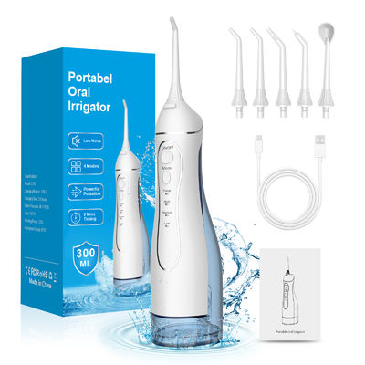 Buy Custom Teeth Oral Hygiene Water Flosser Rechargeable IPX7 Cordless Oral Irrigator For Dental Teeth Spa online manufacture