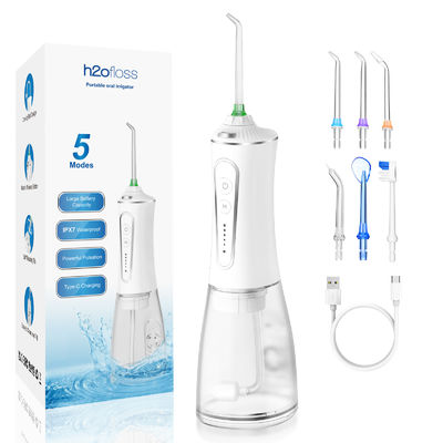 comprar Irrigador Dental Eléctrico Portátil para Viajes en Casa, 5 Modos con Cabezal de Cepillo Reemplazable online manufacture
