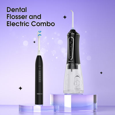 comprar Combo de Irrigador e Escova de Dentes com Carregamento Sem Fio 2 em 1, Alimentado por Bateria, Marca OEM online manufacture